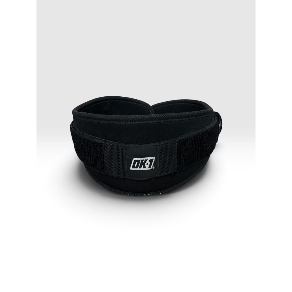 OK-1 1500 Weightlifting Belt Black Small 23-30in Lumbar Support Training Gym - Picture 2 of 6